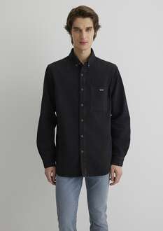 Mavi Jayden Dark Smoke Mavi Black Erkek Jean Gömlek 0211065-89297 - 4