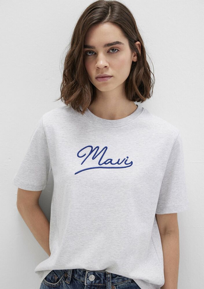 Mavi Jeans Baskılı Kadın Tişört 1612421-87033