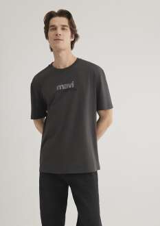 Mavi Jeans Demir Gri Erkek Tişört 0612355-80955 - Mavi (1)