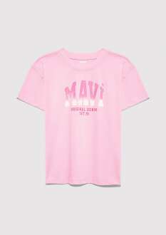 Mavi Jenerik Logo Baskılı Çocuk Tişört 7610386-70972 - 1