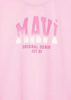 Mavi Jenerik Logo Baskılı Çocuk Tişört 7610386-70972 - 3