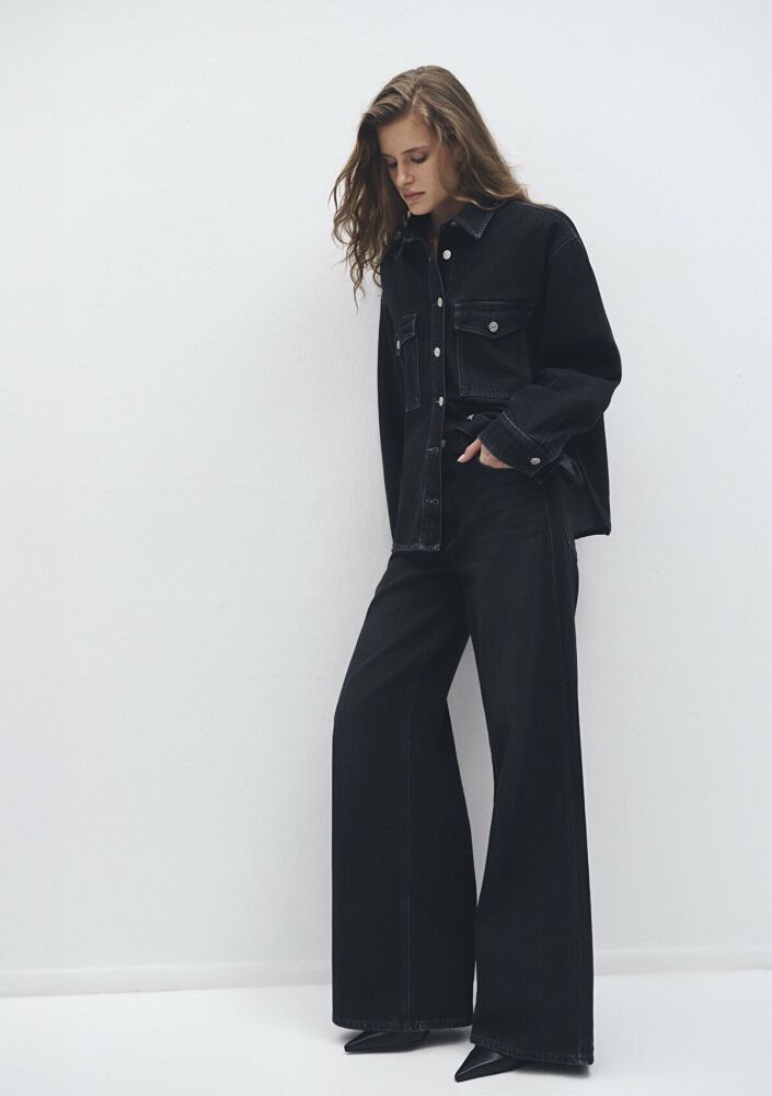 Mavi Joy Mavi Edition Tencel TM Lyocell Karışımlı Gri Smoke Kadın Jean Pantolon 1010960-89248