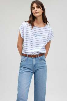 Mavi Kadın Tişört 1612304-86975 - Mavi (1)