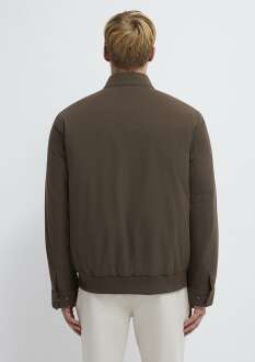 Mavi Kahverengi Bomber Regular Fit Erkek Ceket 0110761-71541 - 5