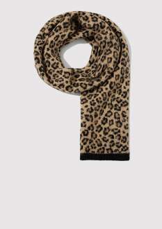 Mavi Kahverengi Kadın Atkı 1913602-26823 - Mavi (1)