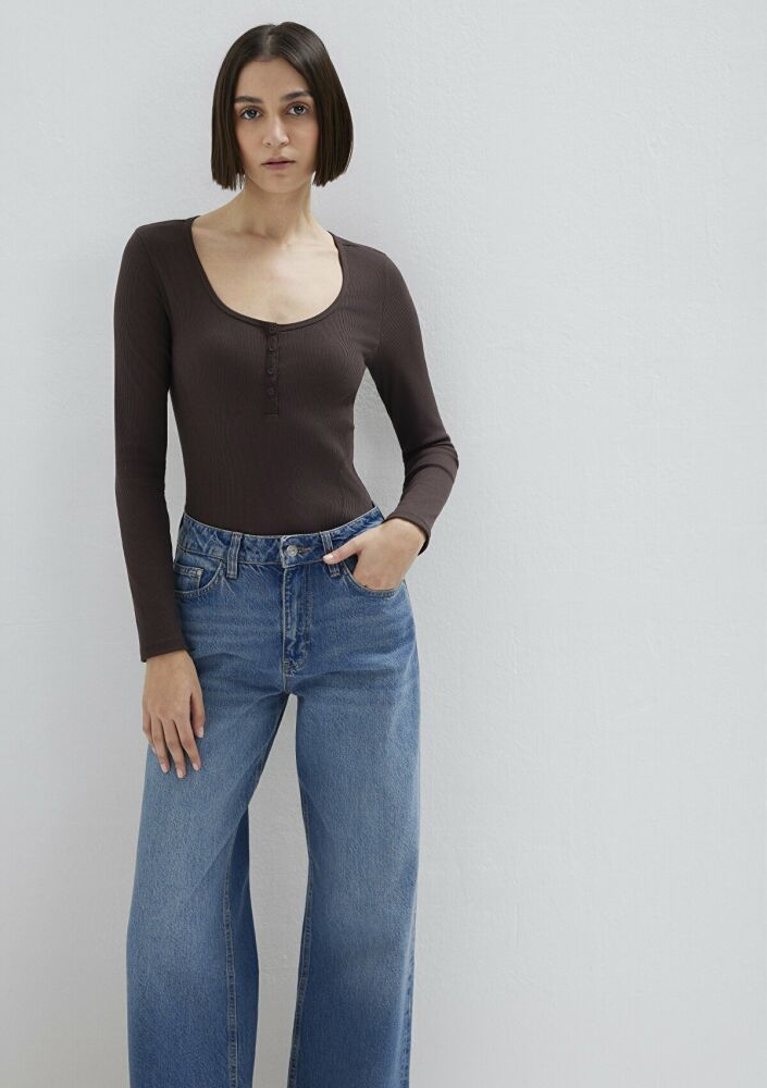 Mavi Kahverengi Kadın Sweat 1613843-70240 - 3