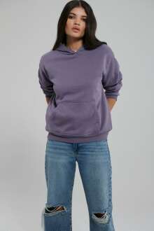 Mavi Kapişonlu Kadın Sweat 167299-70608 - Mavi (1)