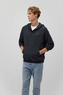 Mavi Kapişonlu Kuzgun Erkek Sweat 0S10163-70499 - Mavi (1)