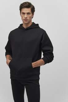Mavi Kapişonlu Siyah Erkek Sweat 0S10275-900 - 2