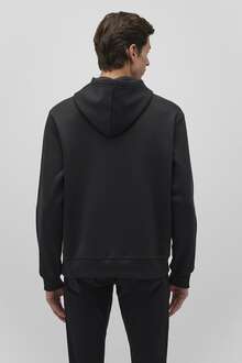 Mavi Kapişonlu Siyah Erkek Sweat 0S10275-900 - 4