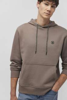 Mavi Kapüşonlu Erkek Sweat 065809-87875 - Mavi (1)