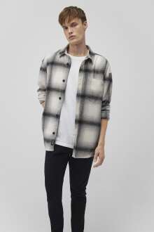 Mavi Kareli Erkek Gömlek 0211309-88674 - Mavi (1)