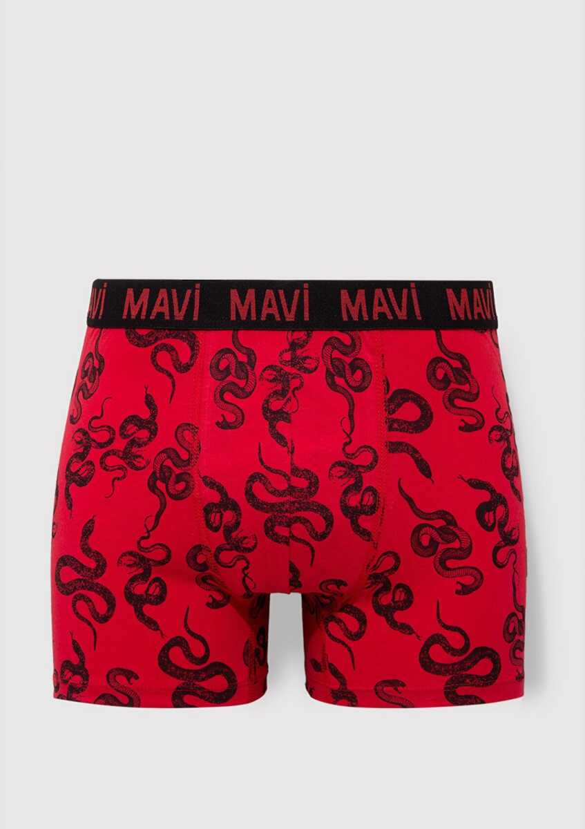 Mavi Kırmızı Erkek Boxer 0911056-82677