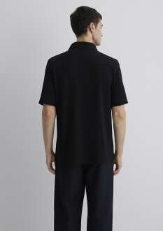 Mavi Kısa Kol Siyah Regular Fit Erkek Gömlek 0211552-900 - 5