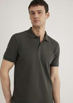 Mavi Kömür Polo Yaka Erkek Tişört 064946-71587 - 1