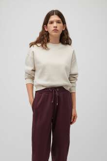 Mavi Kum Beji Crop Kadın Sweat 1611147-70134 - Mavi (1)