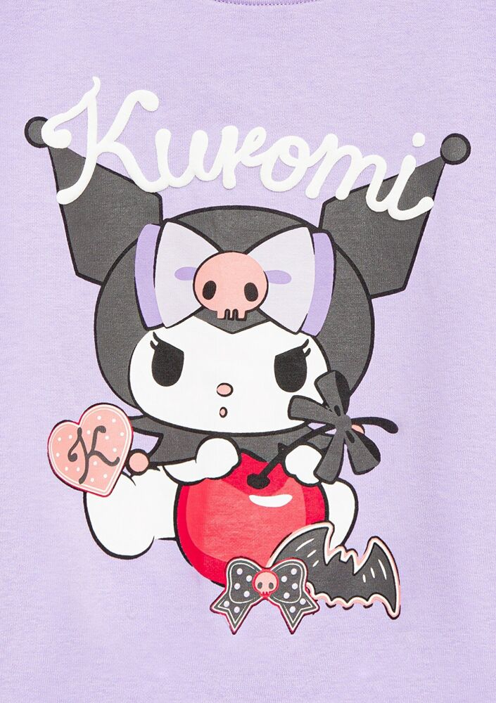 Mavi Kuromi Baskılı Mor Çocuk Sweat 7S10183-70519 - 4