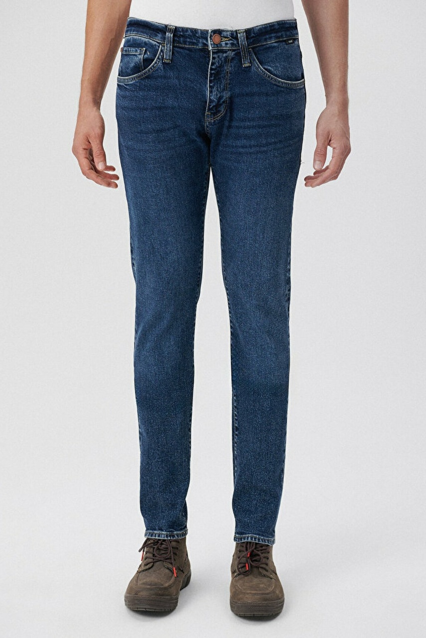 Mavi Kvnç Dark Vintage Mavi Black Erkek Jean Pantolon 001070-85196 - 3