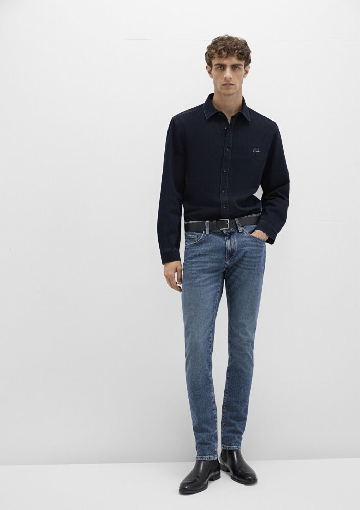 Mavi Kvnç Foggy Blue Mavi Black Erkek Jean Pantolon 001070-90983 (1)