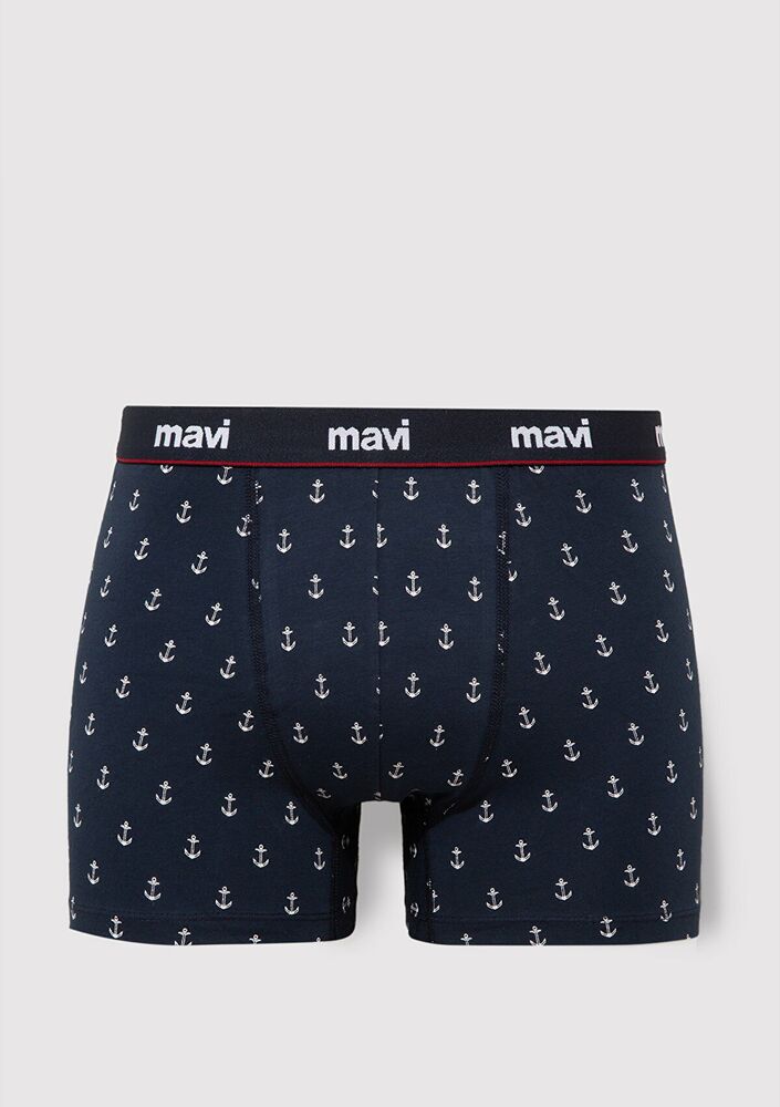 Mavi Lacivert Erkek Boxer 0910735-30717 - 1
