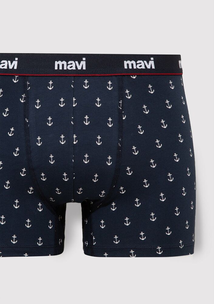 Mavi Lacivert Erkek Boxer 0910735-30717 - 2