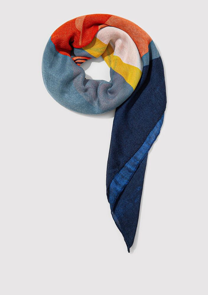 Mavi Lacivert Kadın Bandana 1912964-30717 - 2