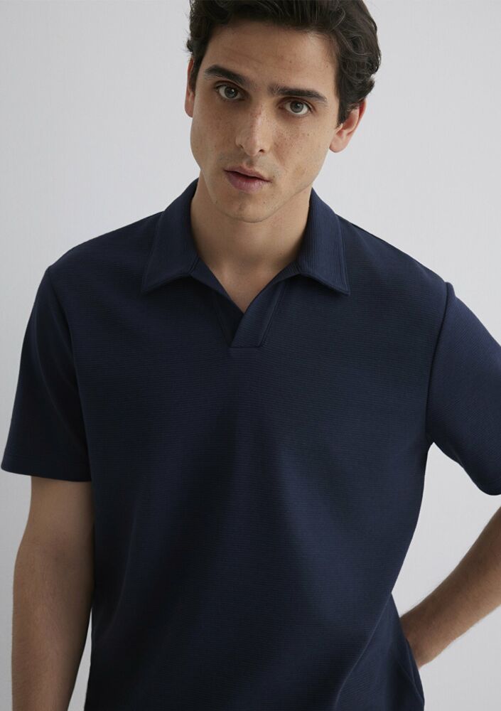 Mavi Lacivert Polo Erkek Tişört 0612618-70490 - 1