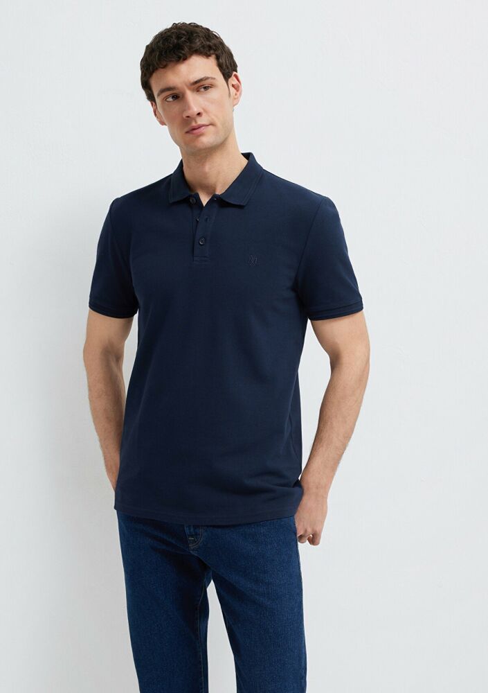 Mavi Lacivert Slim Fit Erkek Polo Tişört064946-70490