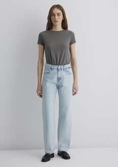 Mavi Leıla Bleached Mavi Premium Baggy Yüksek Bel Kadın Jean Pantolon 1010600-89581 - 4