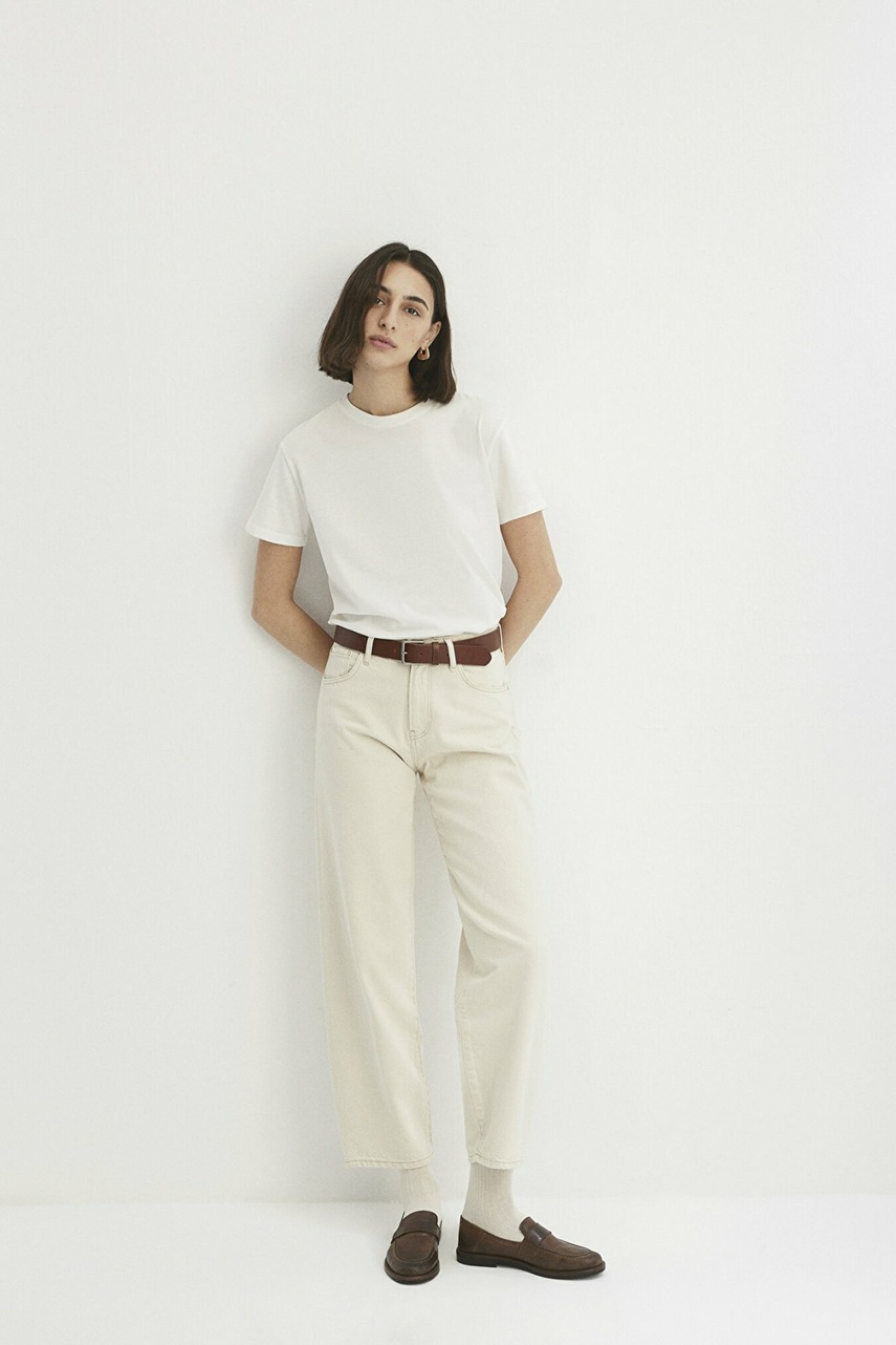 Mavi Leıla Cream Mavi Premium Kadın Jean Pantolon 1010600-87058 - 2