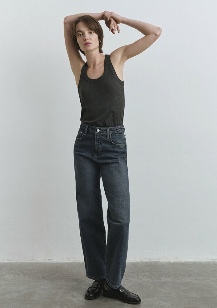 Mavi Leıla Dark Shaded Mavi Premium Kadın Jean Pantolon 1010600-89936 - 1