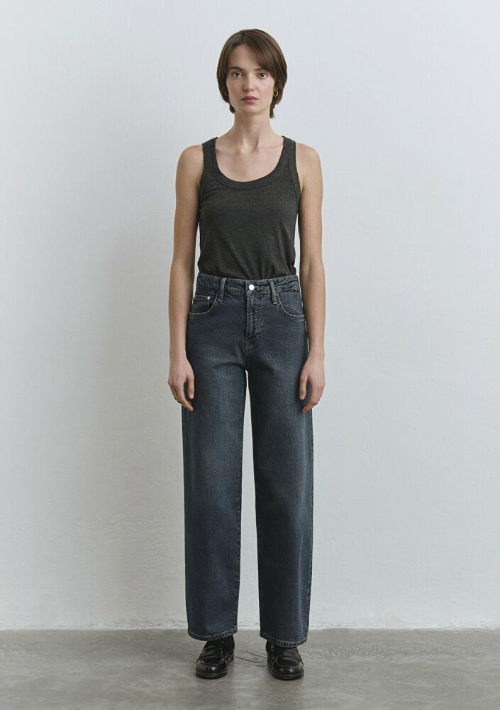 Mavi Leıla Dark Shaded Mavi Premium Kadın Jean Pantolon 1010600-89936 - 3