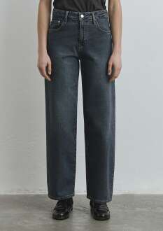 Mavi Leıla Dark Shaded Mavi Premium Kadın Jean Pantolon 1010600-89936 - 4