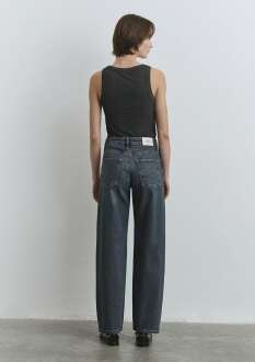 Mavi Leıla Dark Shaded Mavi Premium Kadın Jean Pantolon 1010600-89936 - 5