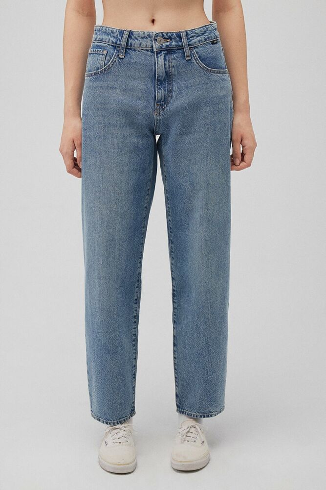 Mavi Leıla Mid Blue Denim Kadın Jean Pantolon 1010600-87776 - 3