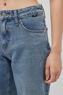 Mavi Leıla Mid Blue Denim Kadın Jean Pantolon 1010600-87776 - 5