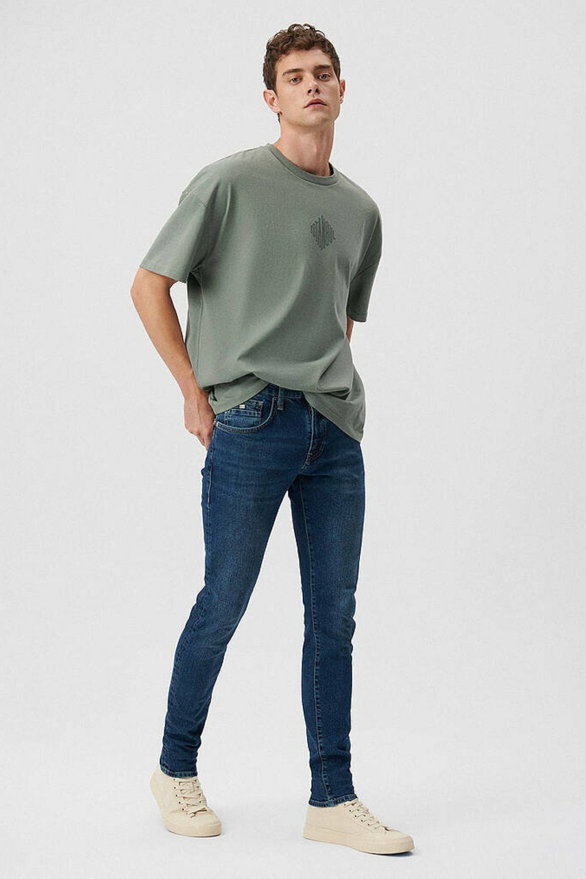 Mavi Leo Dark Vintage College Erkek Jean 0076285626 - 2
