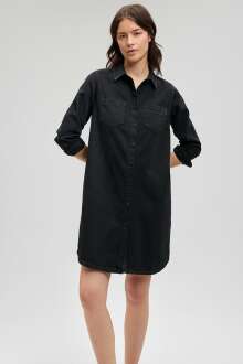 Mavi Lız Smoke Denım Kadın Elbise 130656-34926 - Mavi (1)