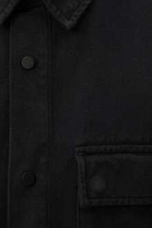 Mavi Logan Black Utility Denim Erkek Jean Gömlek 0210774-85822 - 5