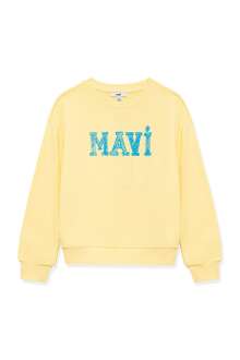Mavi Logo Baskılı Çocuk Sweat 7S10037-71315 - 1