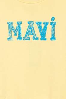 Mavi Logo Baskılı Çocuk Sweat 7S10037-71315 - 3