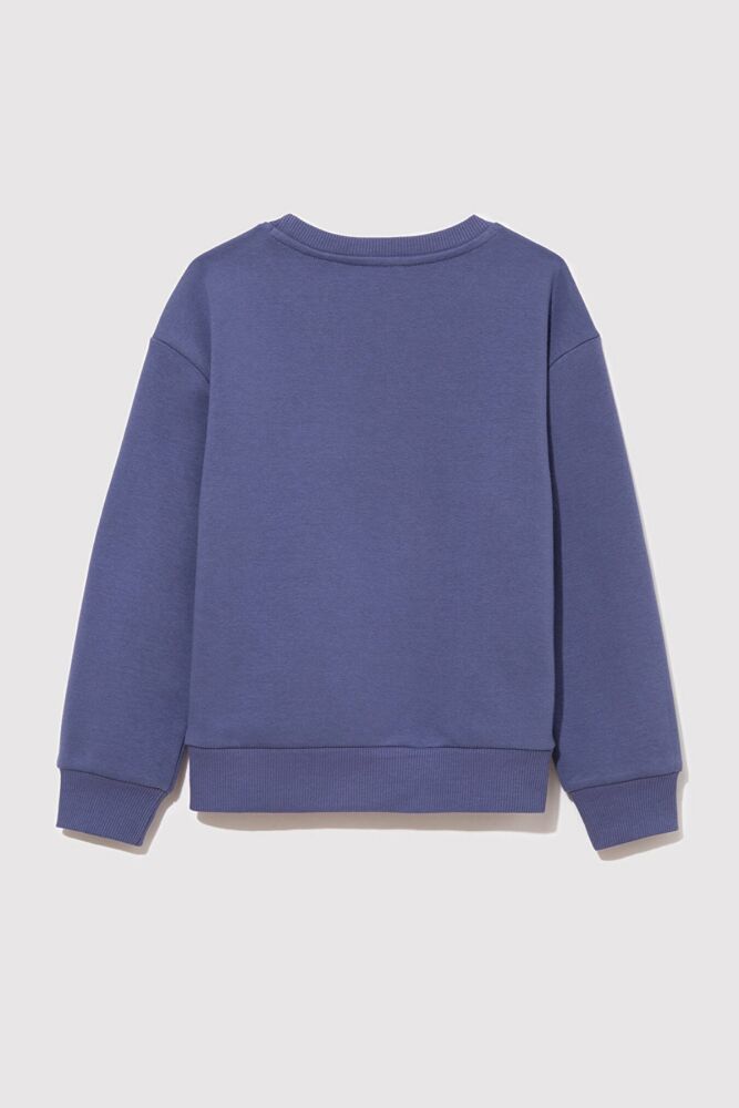 Mavi Logo Baskılı Çocuk Sweat 7S10050-700661 - 3