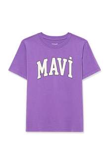 Mavi Logo Baskılı Çocuk Tişört 6610030-70606 - 1