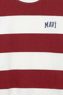 Mavi Logo Baskılı Color Block Çocuk Tişört 6610183-88061 - 3