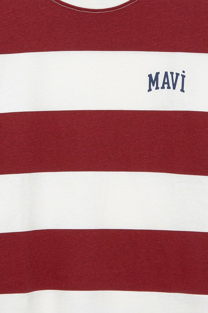 Mavi Logo Baskılı Color Block Çocuk Tişört 6610183-88061 - 3