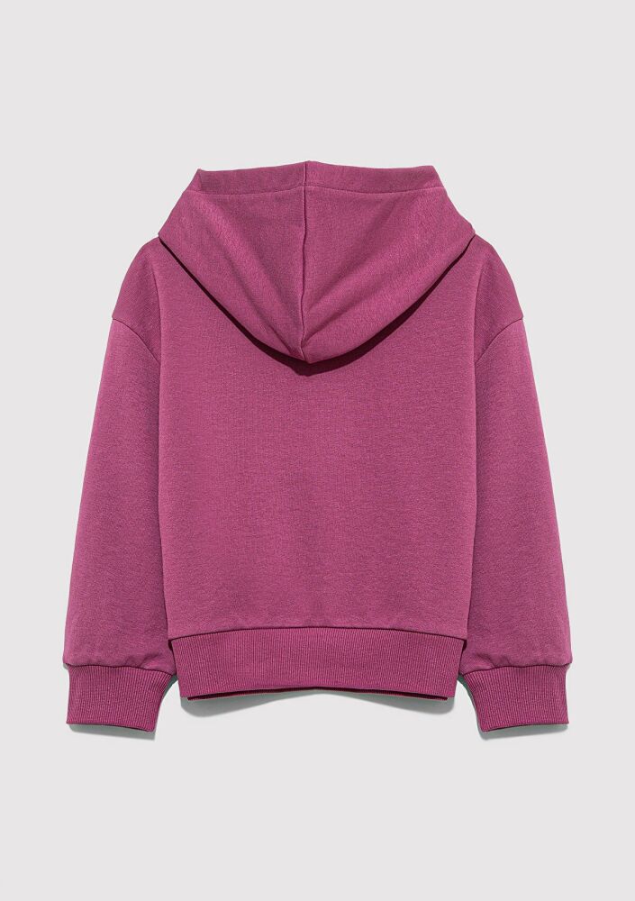 Mavi Logo Baskılı Kapişonlu Çocuk Sweat 7S10147-70651 (1)