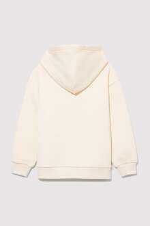 Mavi Logo Baskılı Kapüşonlu Beyaz Çocuk Sweat 6S10052-70072 - Mavi (1)