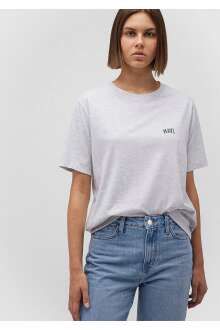 Mavi Logo Bulur Gri Melanj Kadın Swaet 1611900-85524 - Mavi (1)