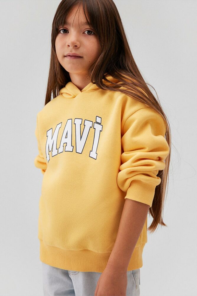 Mavi Logo Çocuk Sweat 7610035-71377 - 1