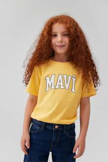 Mavi Logo Çocuk Tişört 7610109-71377 - Mavi (1)